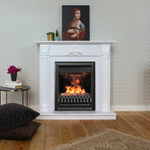 Каминокомплект Real Flame Stefania WT-F614 с очагом 3D Oregan