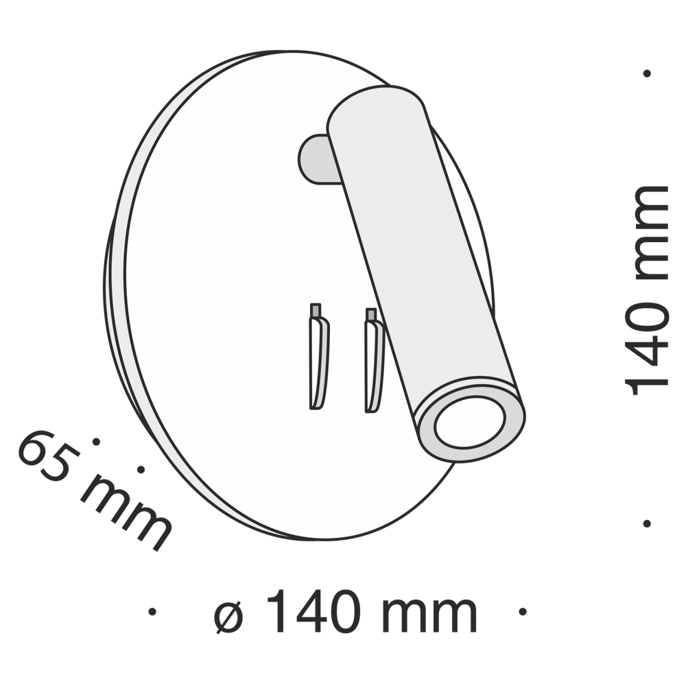 Спот светодиодный Maytoni Ios 176 C176-WL-01-6W-W