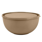 Салатник Plast Team Galaxy с крышкой 2,5л 218х212х105 мм шоколадный мокко