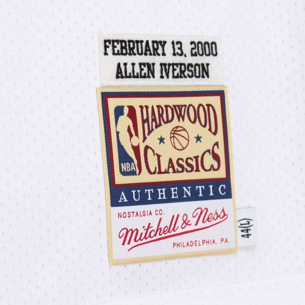 Баскетбольная джерси Mitchell&Ness NBA All-Star Game Authentic Jersey 2000 Philadelphia 76ers Allen Iverson White