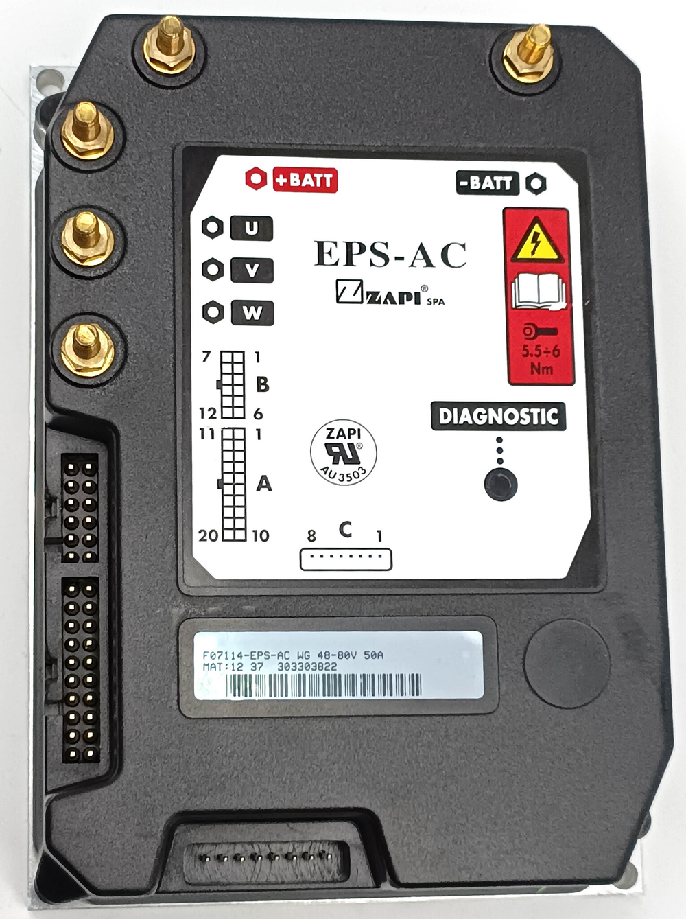Контроллер ZAPI EPS-AC F07114-EPS-AC WG 48-80v 50a yale 580058581