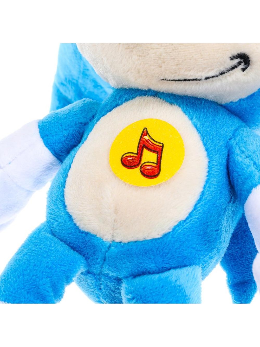 Игрушка мягкая Соник 20 см, голубой, озвученный