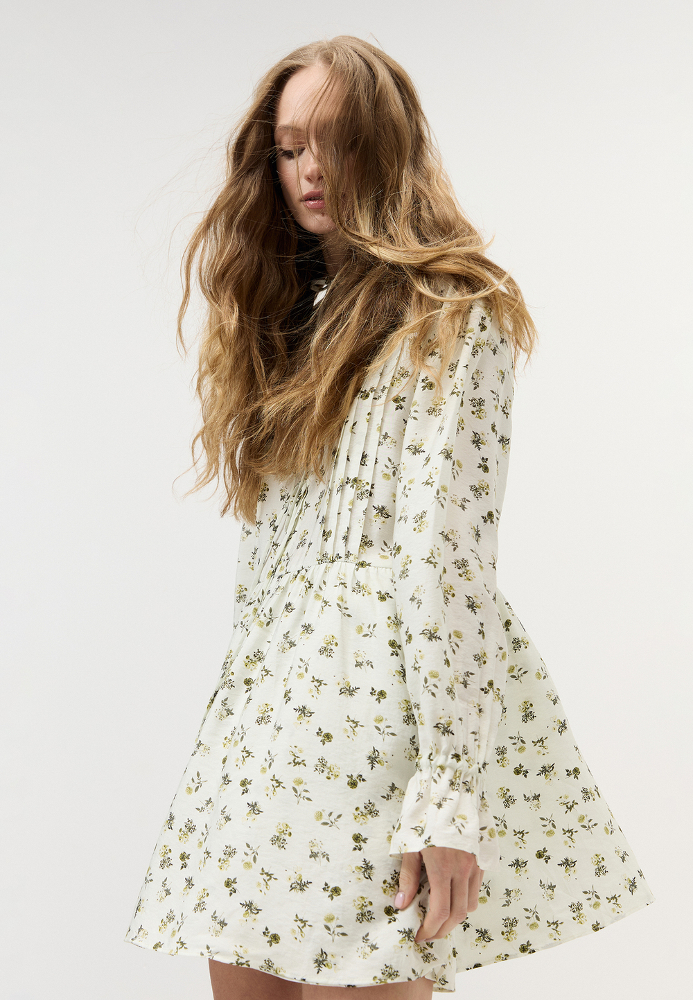 Платье мини с завязками