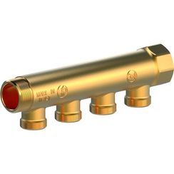 Коллектор сантехнический Giacomini 3/4 x 1/2E /4, R580CY064