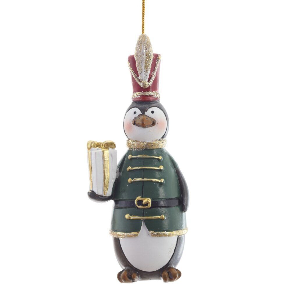 GAEM Фигурка декоративная подвесная "Пингвин", L5 W4,5 H12 см, 2в.