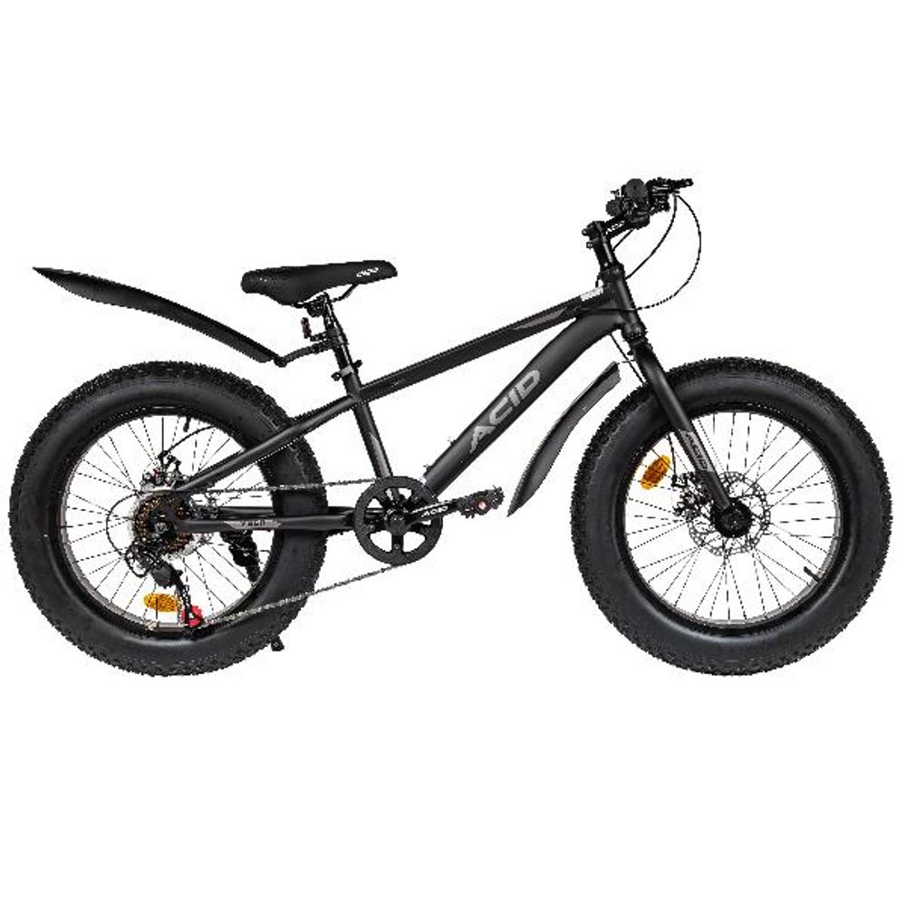 Велосипед 20" ACID Y 260 Black Flat/Dark Gray 2026