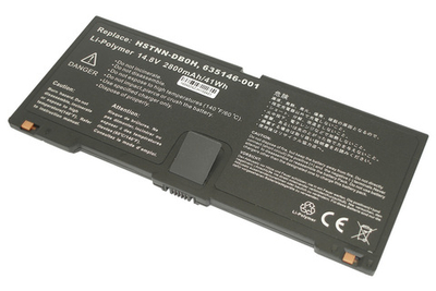 Аккумуляторная батарея для ноутбука HP Compaq ProBook 5330m (HSTNN-DB0H) 41-44Wh OEM черная