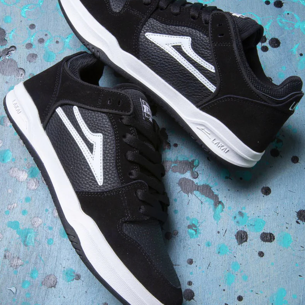 Кеды Lakai Telford Low: Black Suede (EG)