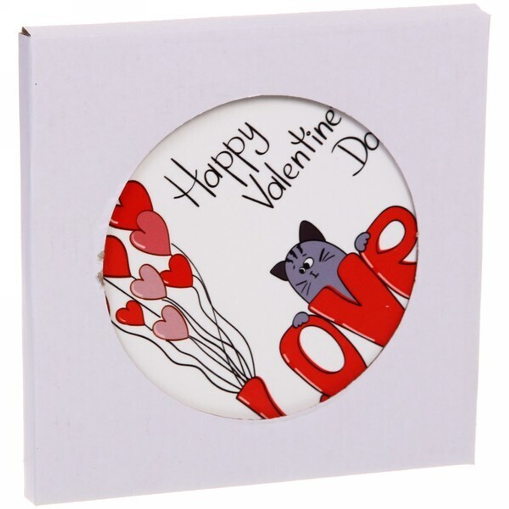 Подставка керамическая 16 см «LOVE» воздушные шарики