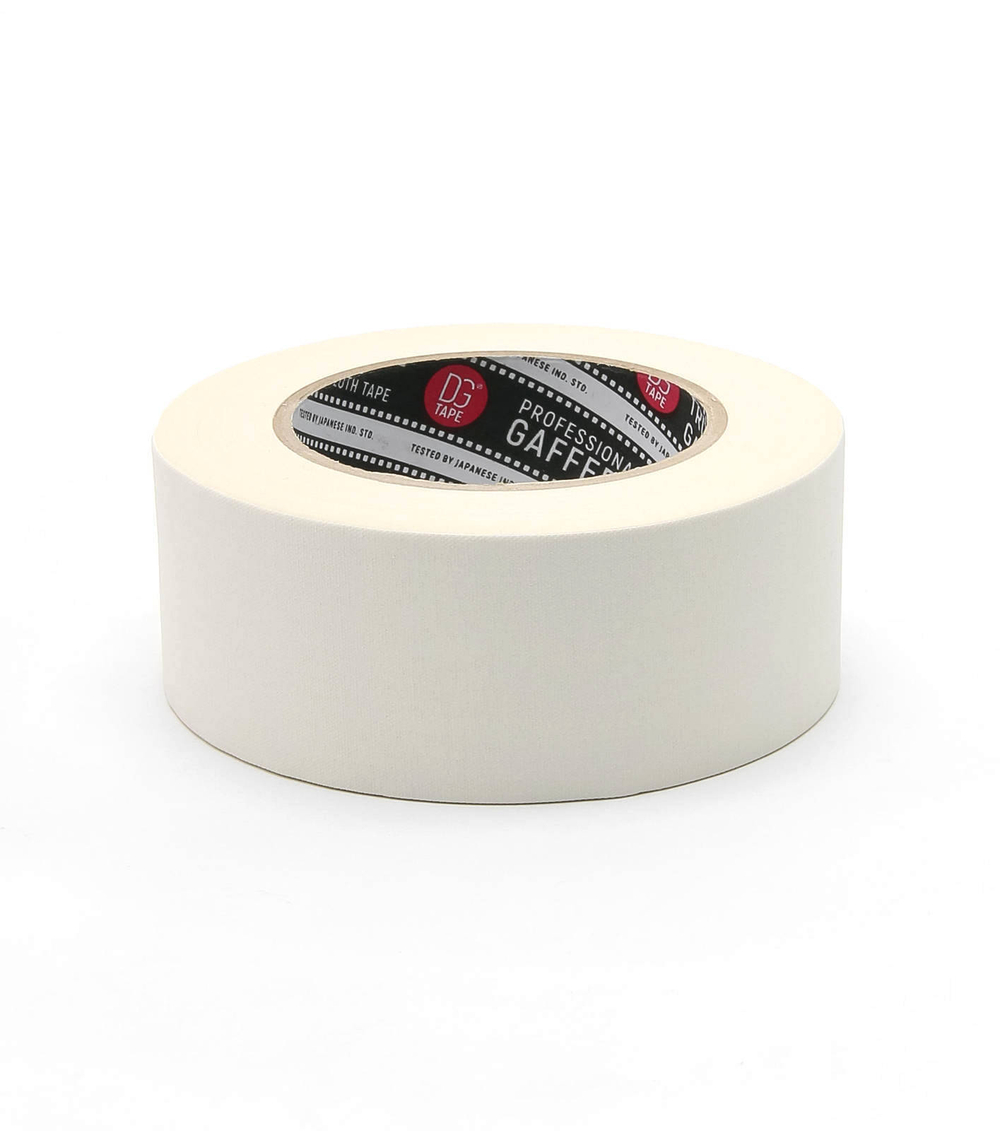 Профессиональный тейп 120mesh @trueGAFF 50мм/25м -  БЕЛЫЙ /на тканевой основе для киносъемок и сцен тип Gaffer Pro tape /