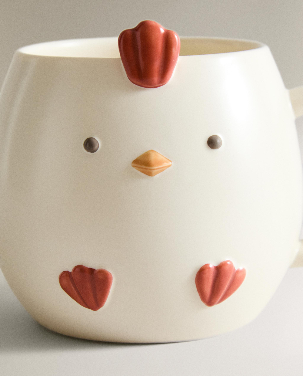 Zara Home кружка из фарфора, цвет разноцветный, 14 см