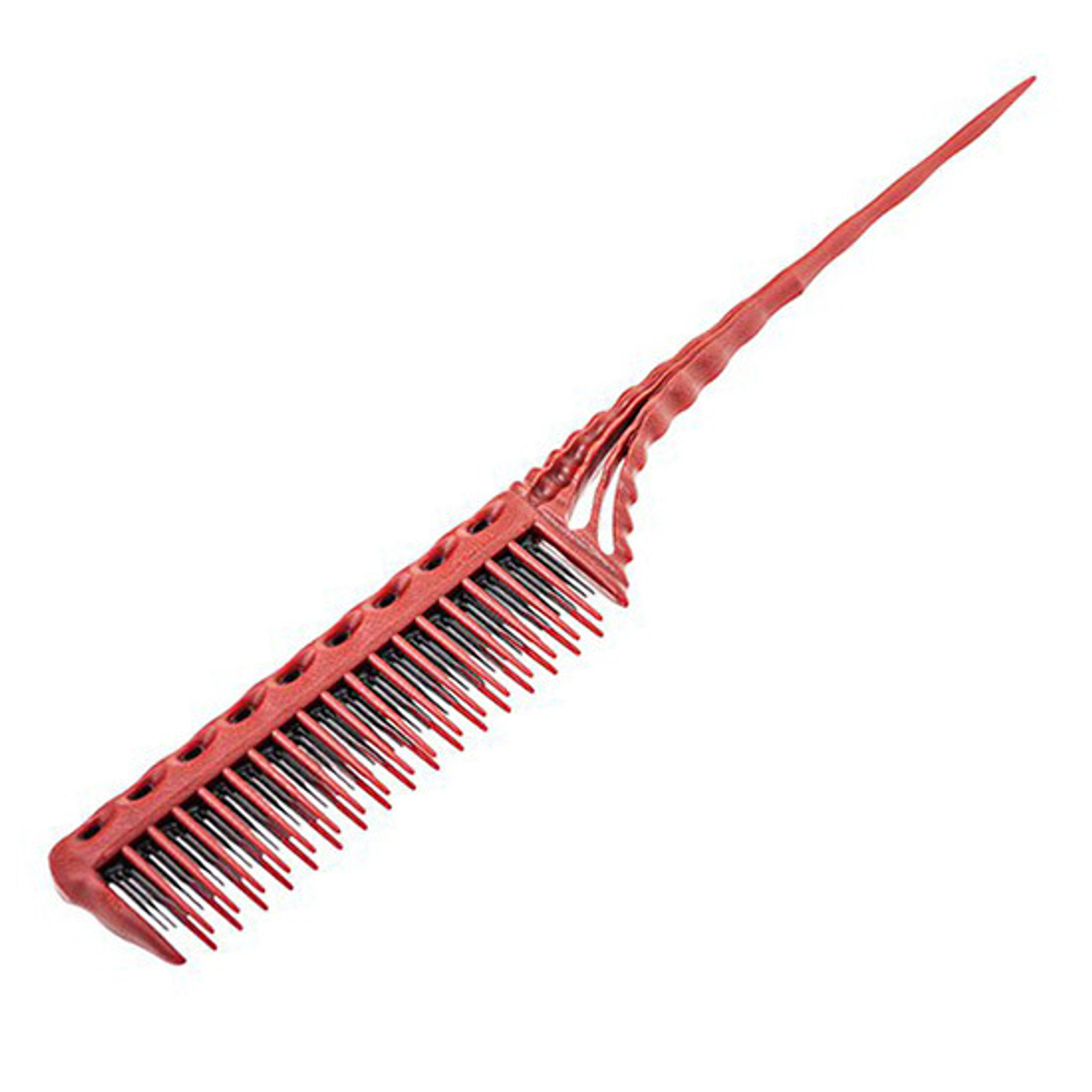 Красная расческа 218мм для начеса Y.S. Park YS-150 Red
