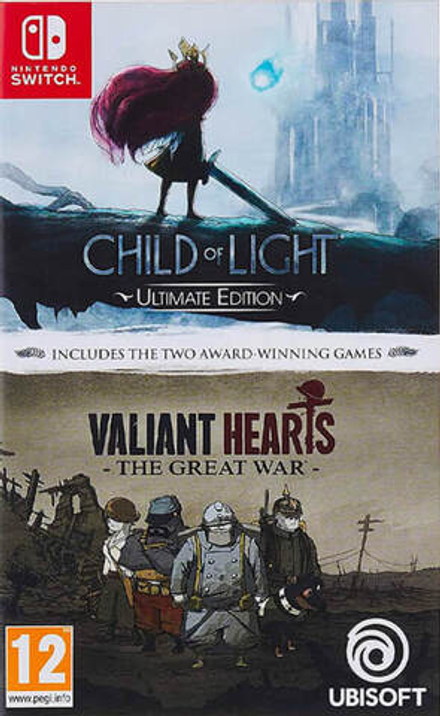 Картридж Child of Light Ultimate Edition + Valiant Hearts (Nintendo Switch)