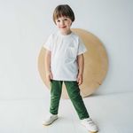 Футболка базовая "Молоко" с карманом