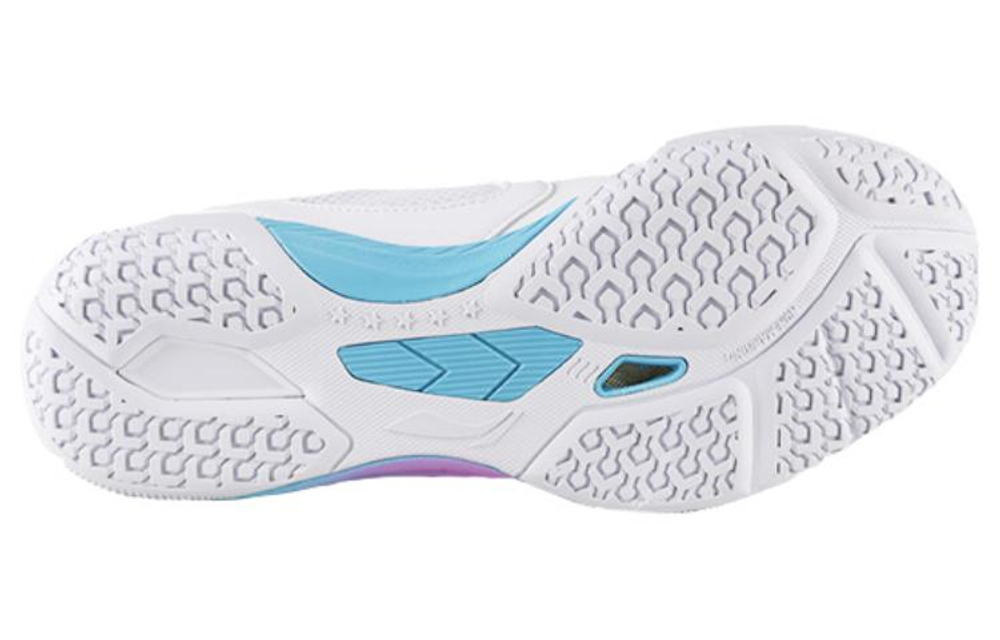 Li Ning Breathable Low top Training Shoes Unisex White Purple