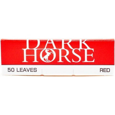 Бумага для сигарет блок "Dark Horse" Red 18мг/м 50л*50шт