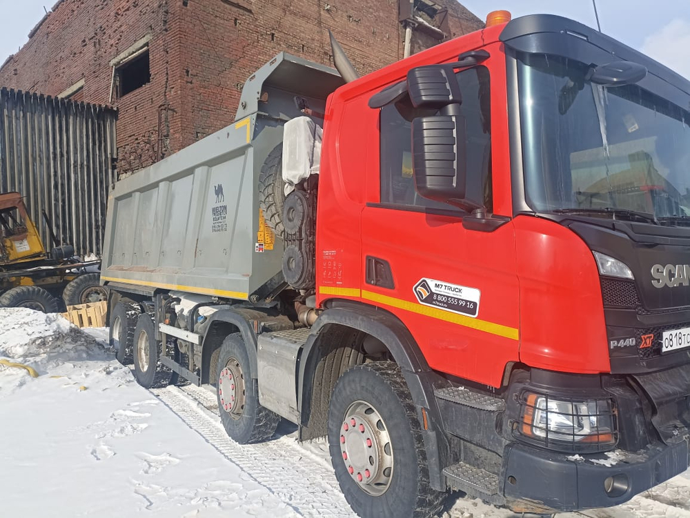 Scania P 8x4 Самосвал 440B8X4HZTA (Дизельный, 12,7 л, 441 л.с., МТ)