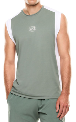 Теннисная футболка EA7 Tennis Pro Top In Ventus7 - laurel wreath