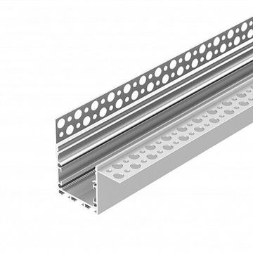 Профиль для ГКЛ 2м 056263 серебристый LINIA32-FANTOM-EDGE-2000 ANOD Arlight