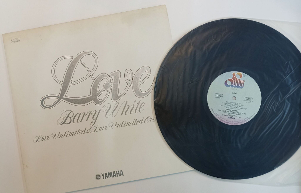 Винтажная виниловая пластинка LP Barry White, Love Unlimited and Love Unlimited Orchestra Love (Japan 1974)
