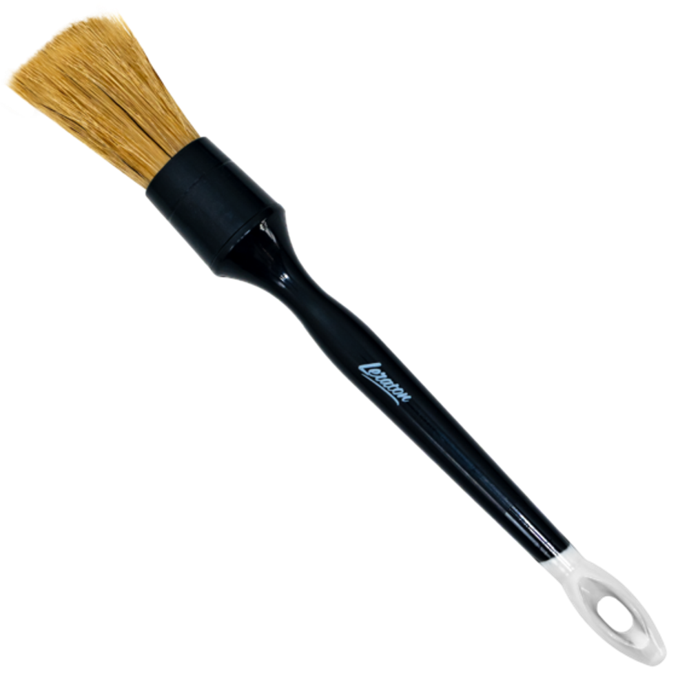 LERATON NATURAL BRISTLE DETAILING BRUSH DBR6 Кисть для детейлинга, натуральная щетина 22мм