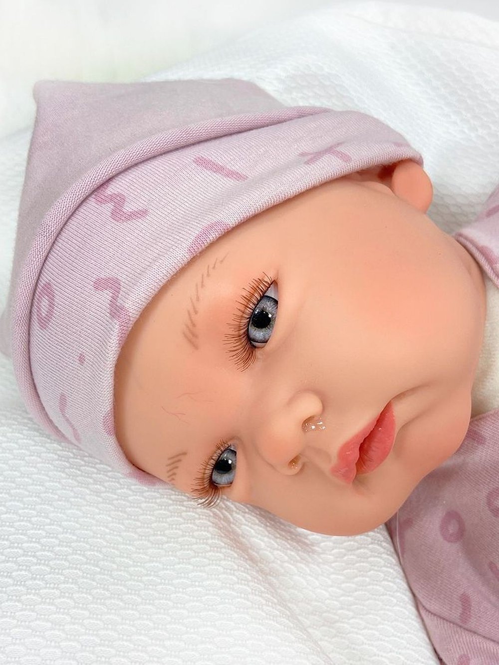 Кукла Реборн Nines 48см Celia мягконабивная (N0213)