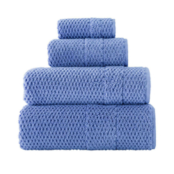 Полотенце 100х150 Arya home Arno голубое