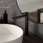 Смеситель для раковины Vincea Vogue (SS) VBF-2VS2MB однорычажный, черный матовый