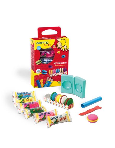 Plastilin \ Пластилин\ GIOTTO be-be MACARON