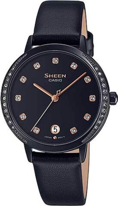 Японские наручные часы Casio Sheen SHE-4056BL-1A