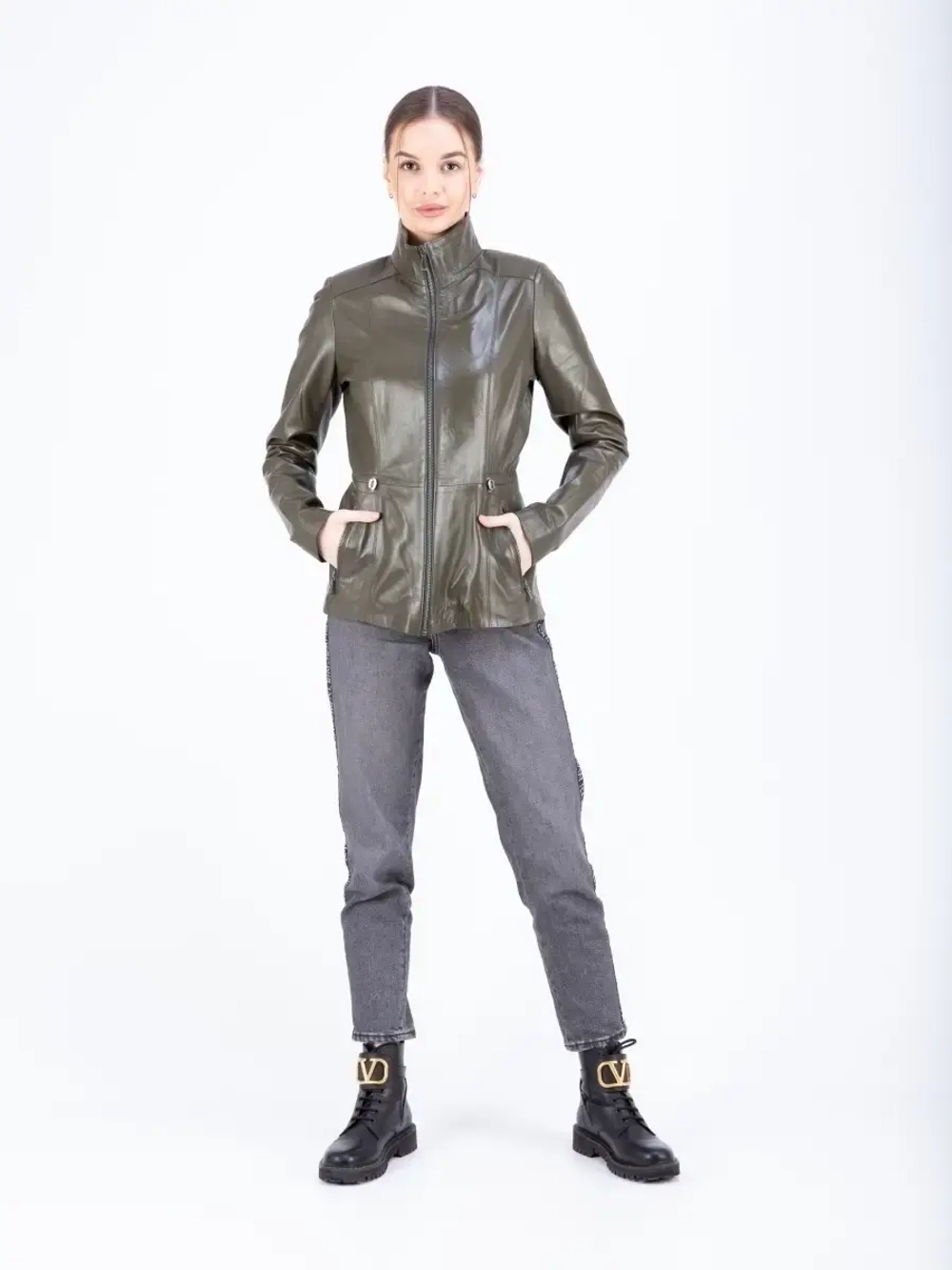 Куртка женская из натуральной кожи