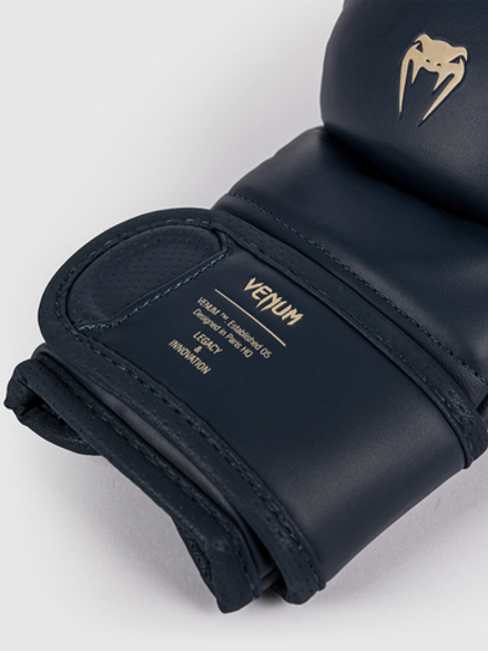 Перчатки ММА Venum Impact Evo Icy Blue