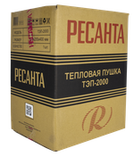 Электрический тепловентилятор РЕСАНТА ТЭП-2000 - [2 кВт / 220В]