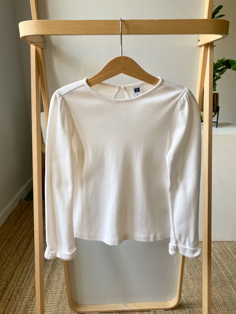 Хлопковый лонгслив Janie and Jack, 116