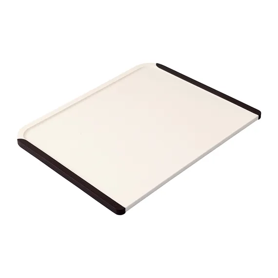 Доска разделочная smartchef, 40х31 см, бежевая/бордовая