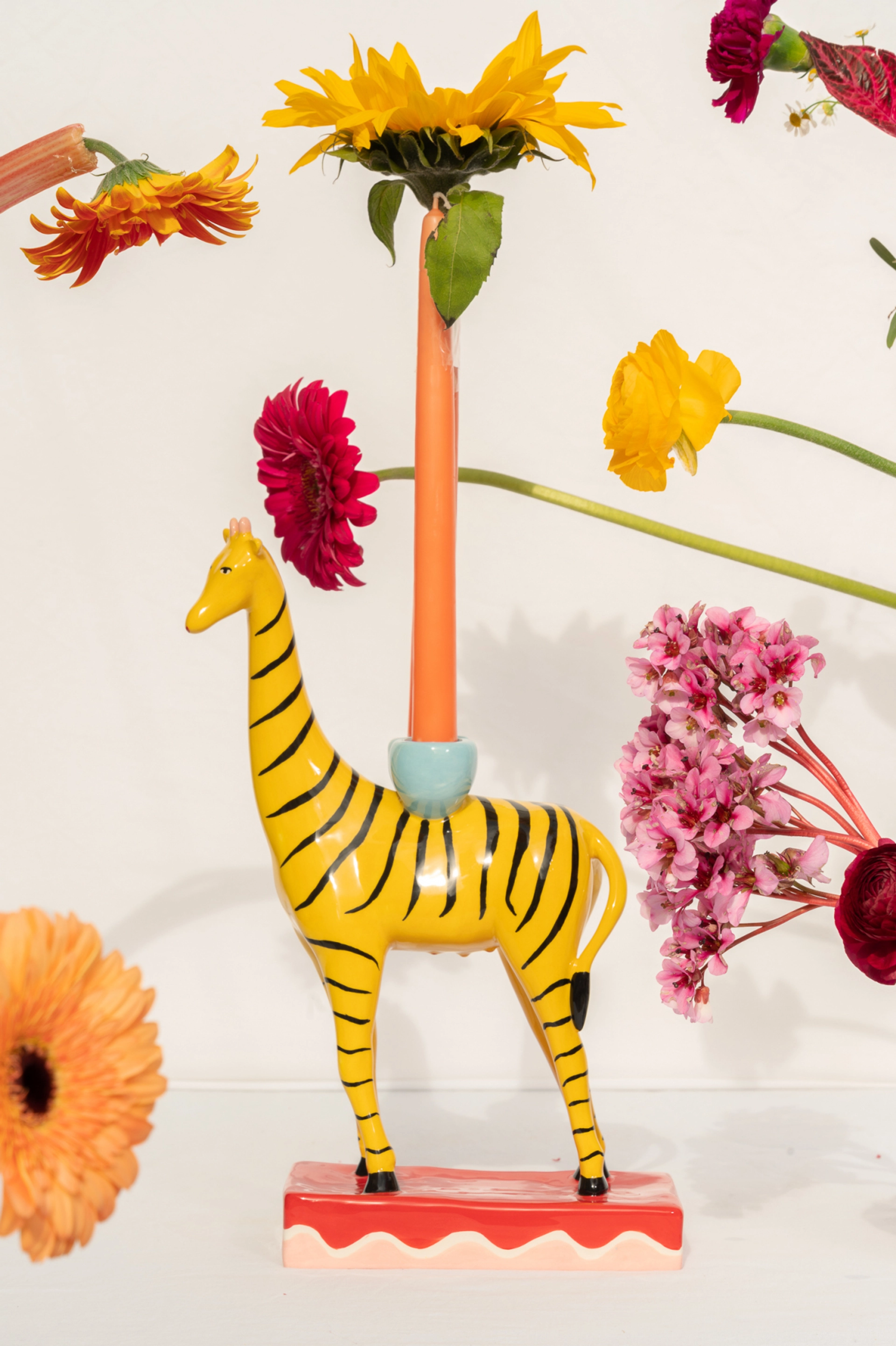 Подсвечник Sophie stripes