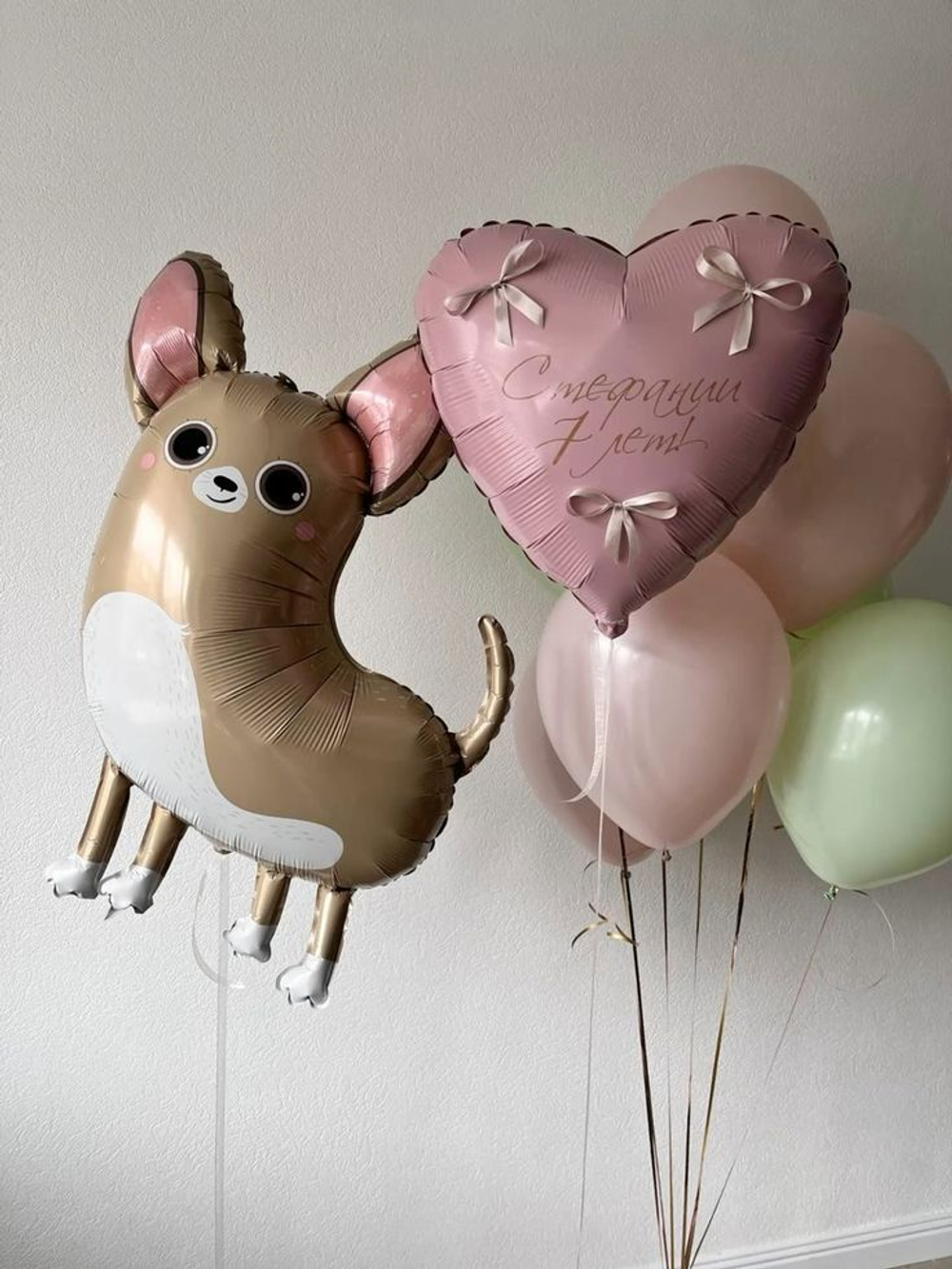 Фольгированный шар-фигура «Чихуахуа», 89 см