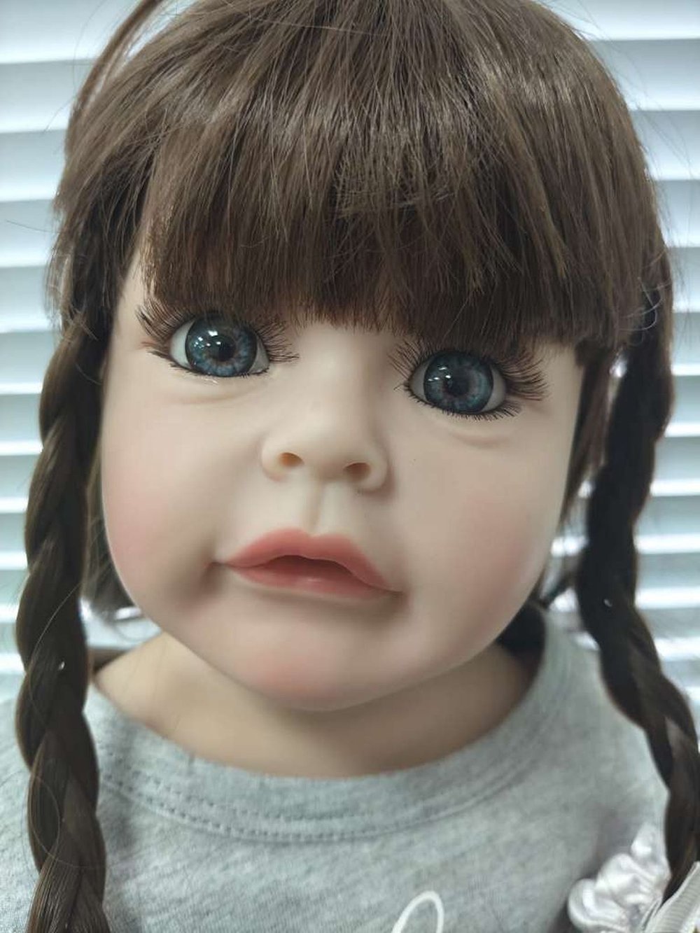 Уценка Кукла Реборн виниловая 55см в пакете (FA-284)