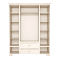 Шкаф для одежды 4-х дверный с ящиками Венеция 02