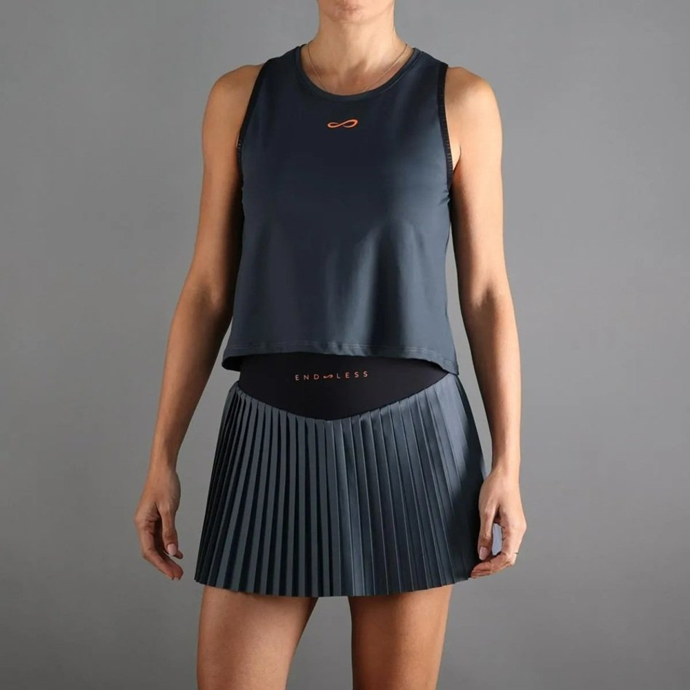 ОДЕЖДА ДЛЯ ТЕННИСА Женская, Майка ENDLESS TOP COURT .