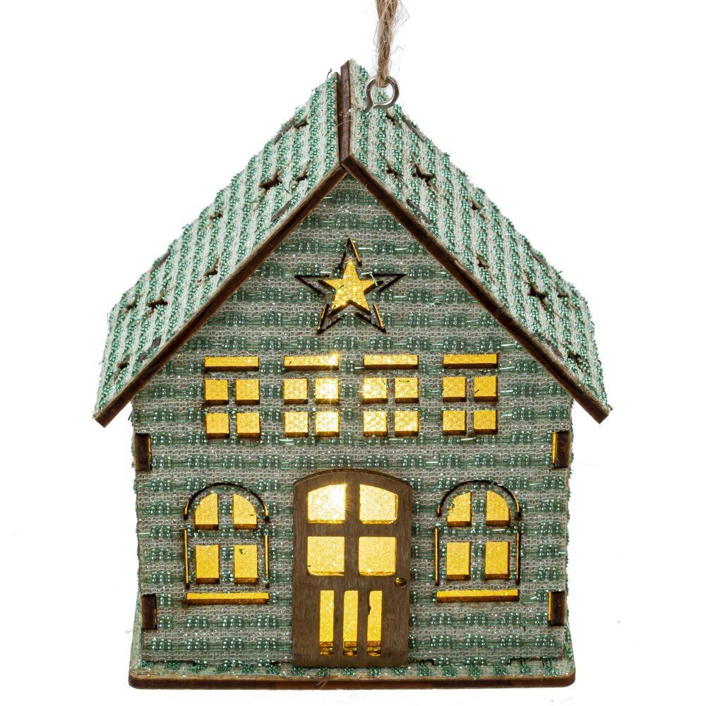 GAEM Изделие декоративное с подсветкой "Домик" (LR54Х3), L9,5 W5,5 H10,5 см