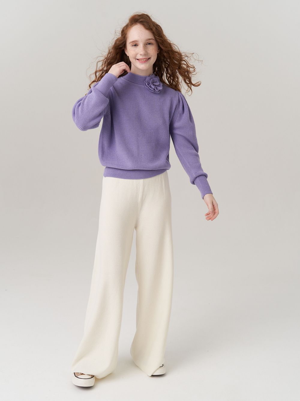 Джемпер для девочки AT1062 лавандовый