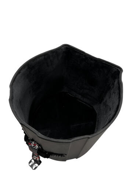 Ударопрочный кейс DGCASE DARUMA 10-09V - для барабана том, ЧЕРНЫЙ, отделка велюр