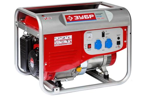 Генератор бензиновый ЗУБР ЗЭСБ-4000 - [4 кВт / 220V]