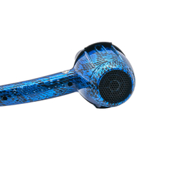 Профессиональный фен для волос Мантейнью M-8189 кожа питона, синий