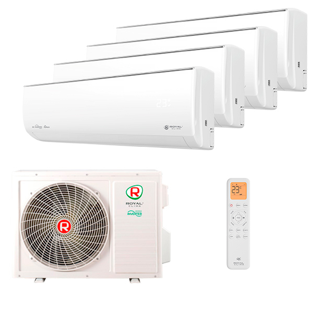 Мультисплит система на 4 комнаты Royal Clima RCI-GLD07HN x 4 / 4TFM-32HN/OUT
