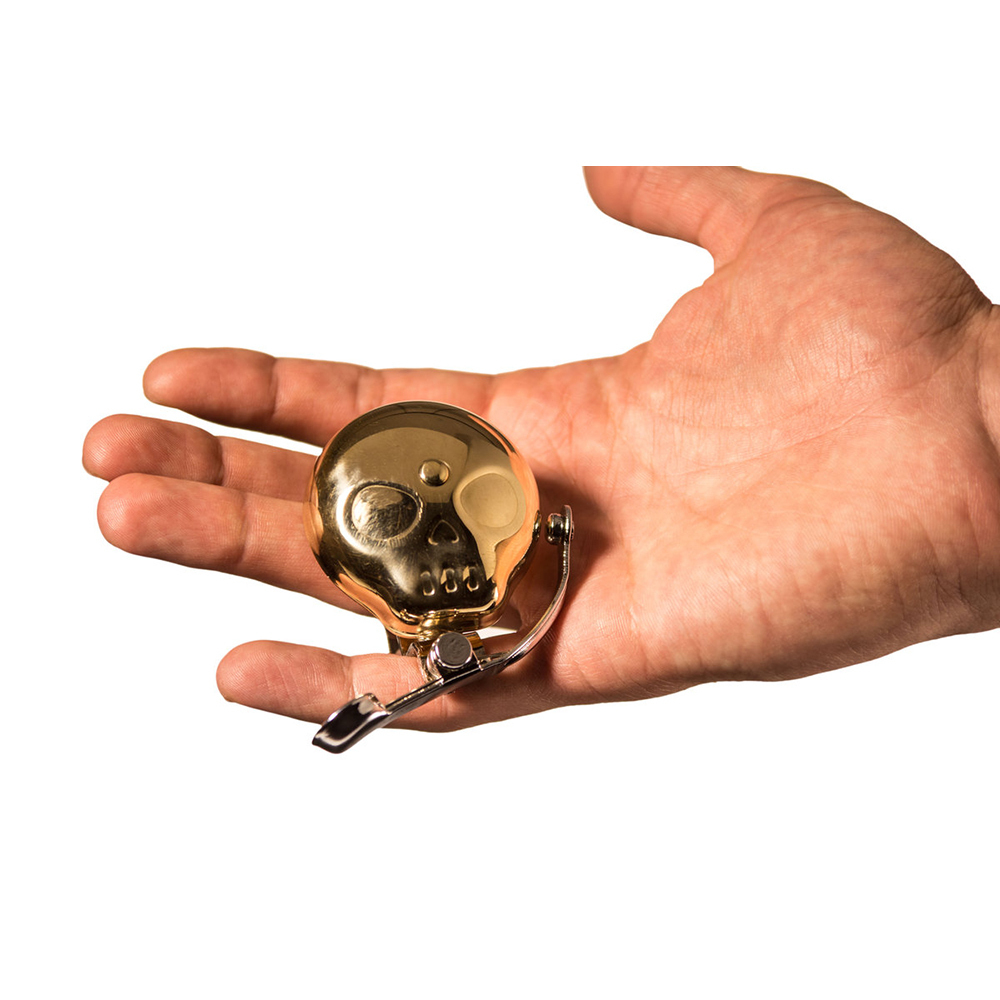 Звонок для велосипеда skull bike bell