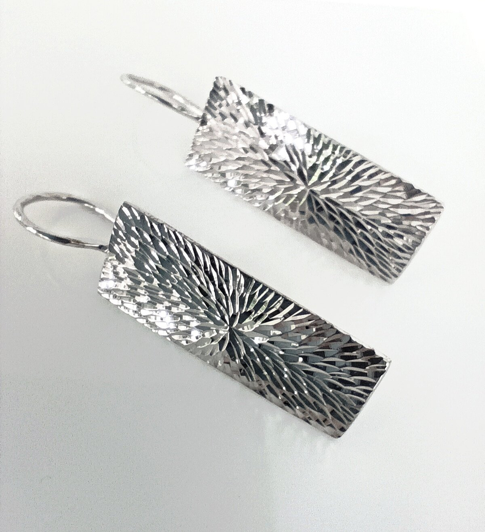 Серьги ювелирные Эстерелла, серебро, проба 925, родированные/Ф