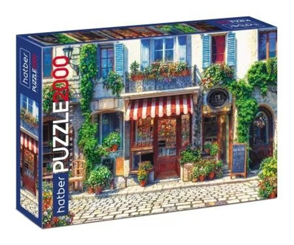 Пазлы 2000 элементов 980*680мм "Курортный городок" Premium