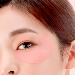 Petitfee Pink Vita Brightening Eye Mask осветляющие тканевые патчи для глаз